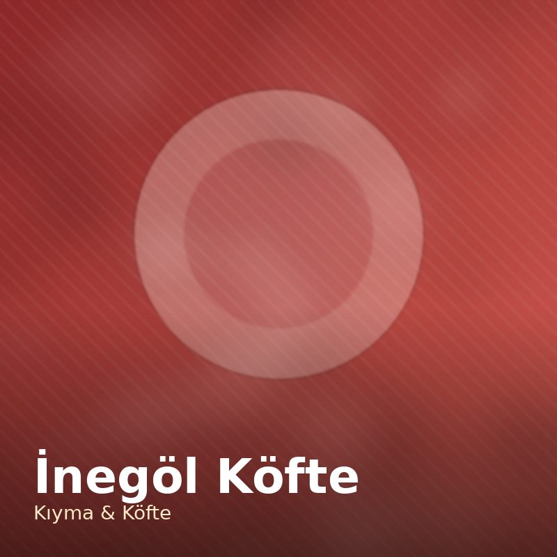 İnegöl Köfte