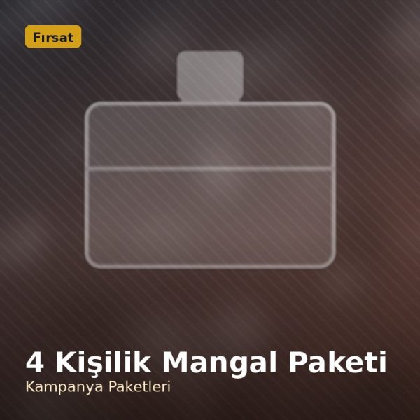4 Kişilik Mangal Paketi
