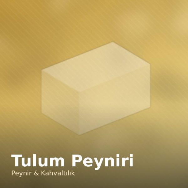 Tulum Peyniri